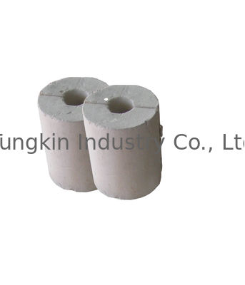 1000ºC Light Weight Calcium Silicate Pipe Cover For Metallurgy