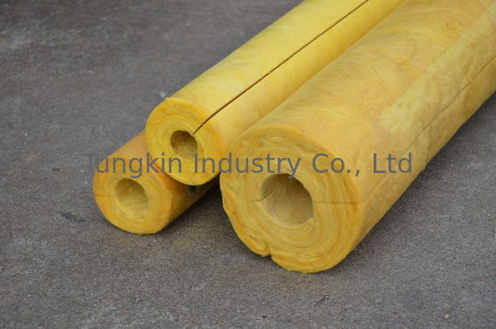 High Temp Glass Wool Pipe Insulation