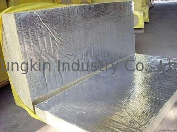 Sound Absorption stonewool Insulation Board Laminated With Aluminum Foil