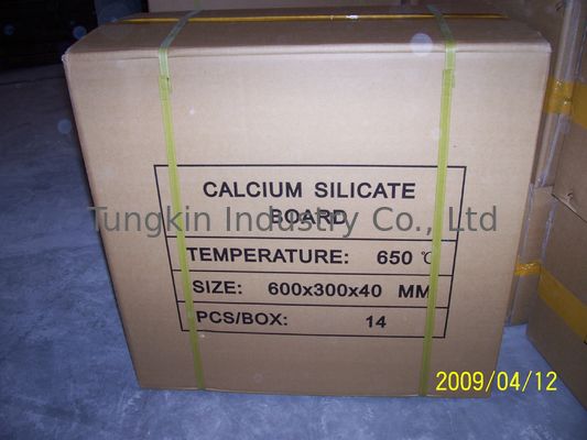 White 100% Non-asbestos Calcium Silicate Ceiling Board , High Density