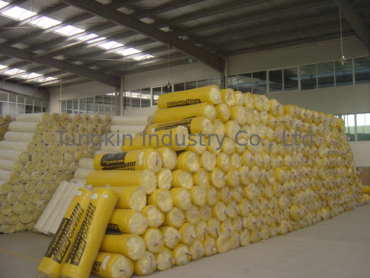 Building Insulation Glass Wool Blanket For Prefabricated Houses