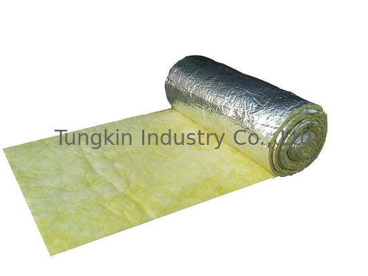 Pipe Line Glass Wool Blanket Thermal Acoustic Insulation Fire Resistant