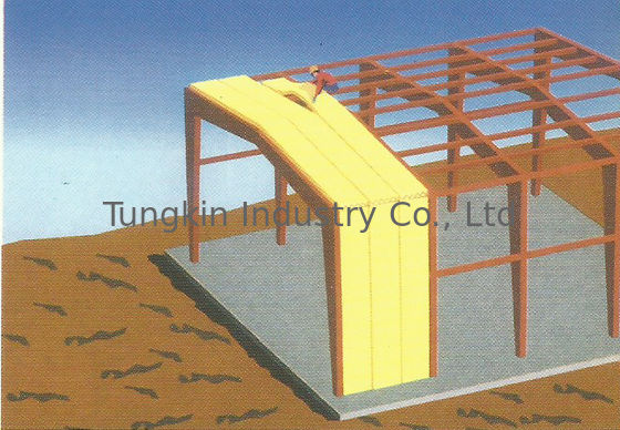 Aluminum Foil Glass Wool Blanket Fire Insulation For Metal Building