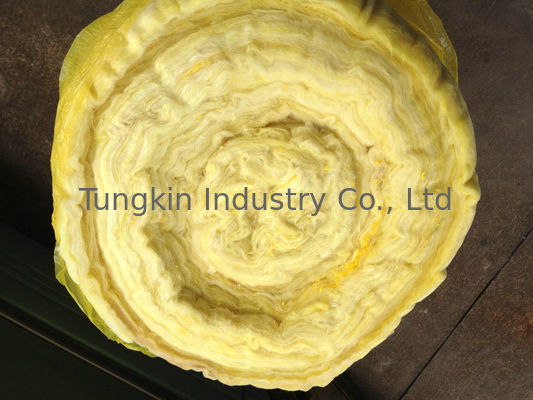 Aluminum Foil Glass Wool Blanket Fire Insulation For Metal Building