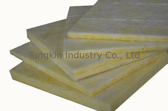 House Glass Wool Thermal Insulation Boards For Walls , Glass Wool Slab