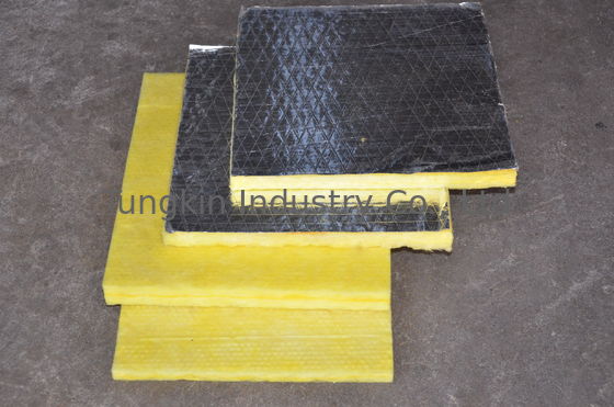 Acoustic Insulation Glass Wool Board , Fiberglass Air Conditioning Duct Board