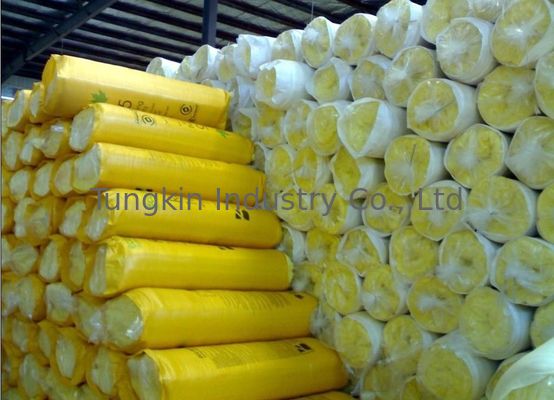 R2.0 Glasswool Insulation Batts Roof Material , Fire Retardant Insulation Batts