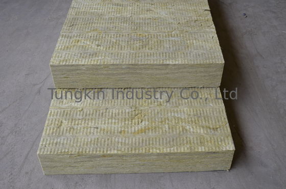 Acoustic stonewool Insulation Board For Walls , Rigid stonewool Roof Insulation