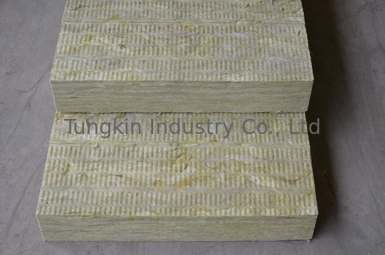 Thermal Insulation stonewool Board 600mm Width For Exhaust Flues , Boilers