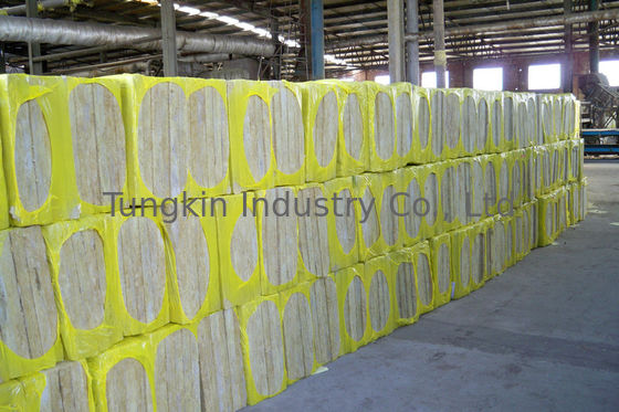 Thermal Insulation stonewool Board 600mm Width For Exhaust Flues , Boilers
