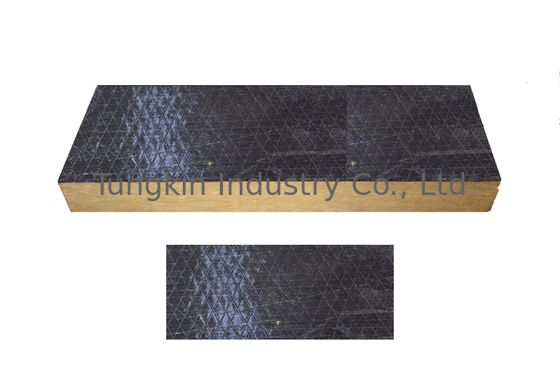 Sound Absorption stonewool Insulation Board Laminated With Aluminum Foil