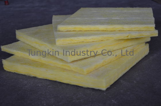 High Temperature Resistance Glass Wool Board Fire Resistance For Industrial