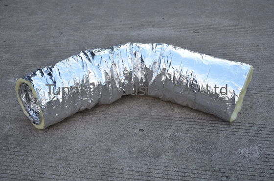 Foil Faced Glass Wool Insulation Blanket 25mm Thickness For Flexible Air Duct