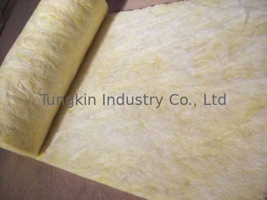 High Temperature Resistance Glass Wool Blanket For Power Plant 20mm - 100mm Thickness