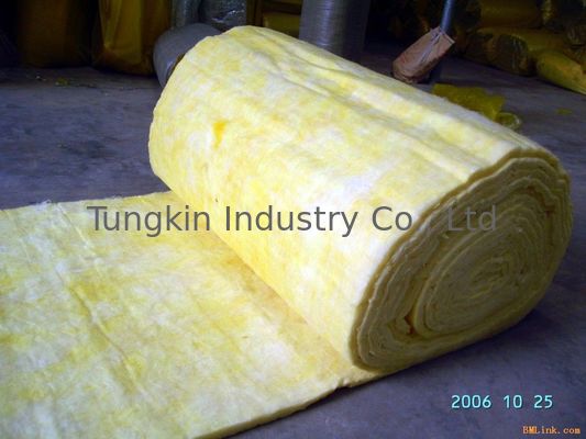 High Temperature Resistance Glass Wool Blanket For Power Plant 20mm - 100mm Thickness
