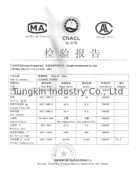 الصين TUNGKIN INDUSTRY Co.Ltd الشهادات